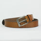 Casual Tan Leather Belt For Men