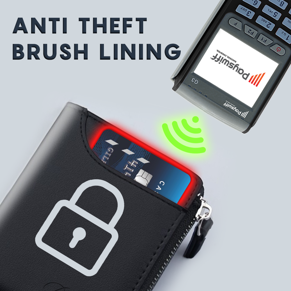 Pinehurst - RFID Blocking Anti-Theft Vegan Leather Wallet