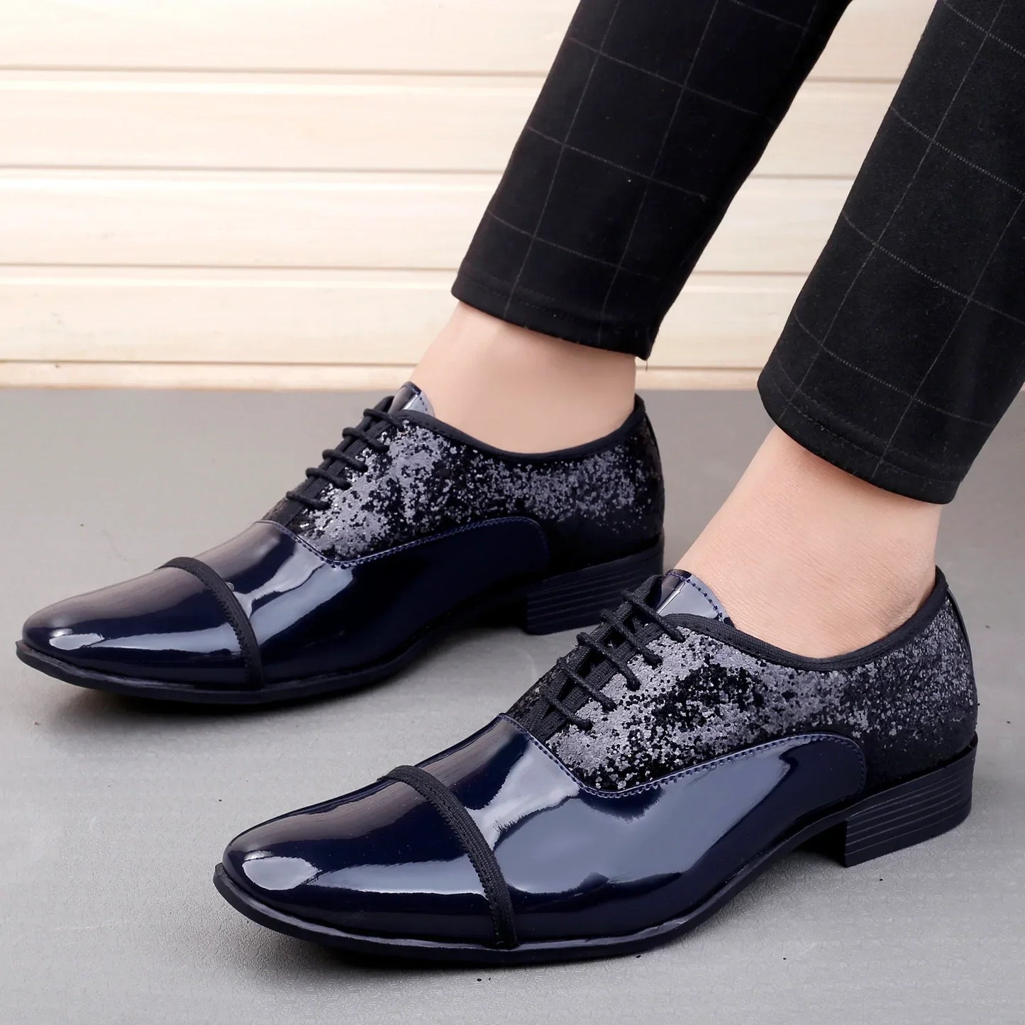 Italian Cut Patent Leather Formal Shoes