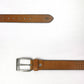 Casual Tan Leather Belt For Men