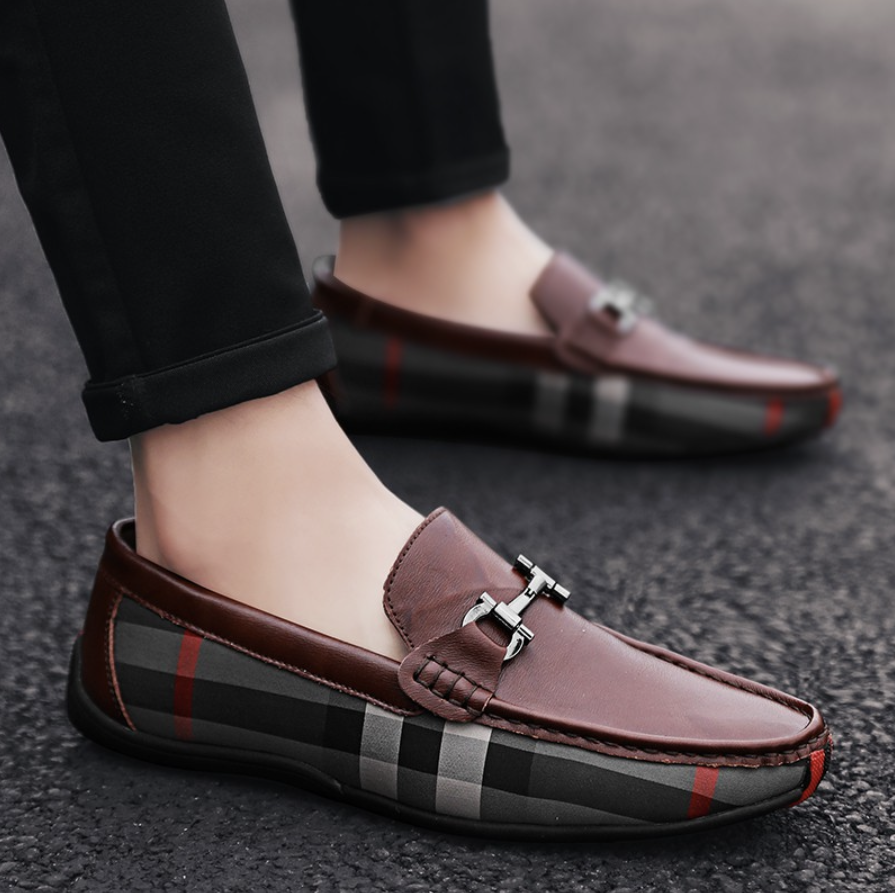 Checkmate - Designer Vegan Leather Loafers