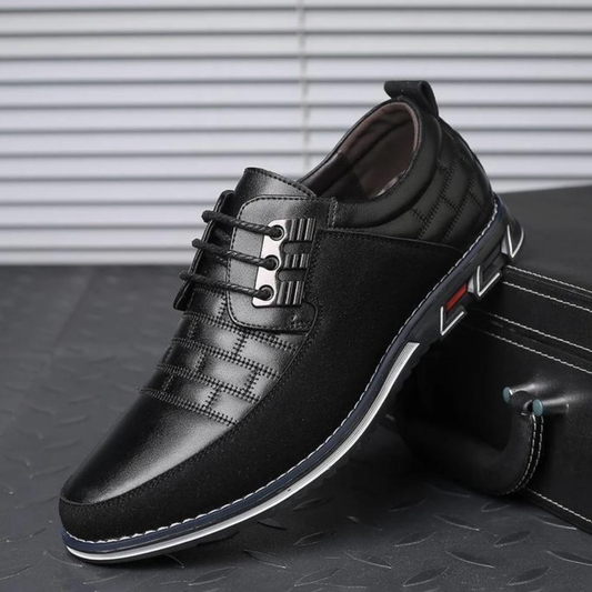 Derby Orthopedic Genuine Leather Shoes
