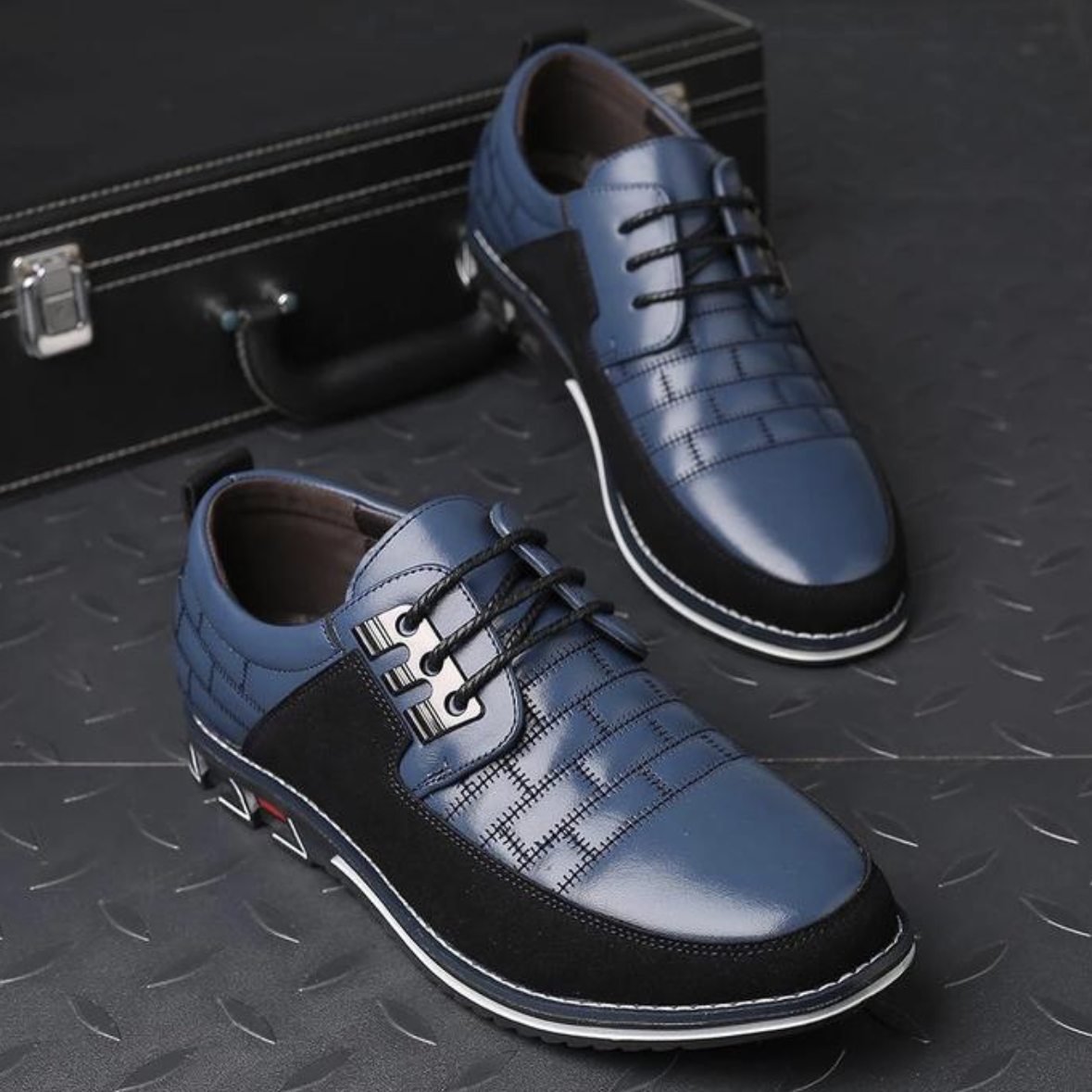 Derby Orthopedic Genuine Leather Shoes